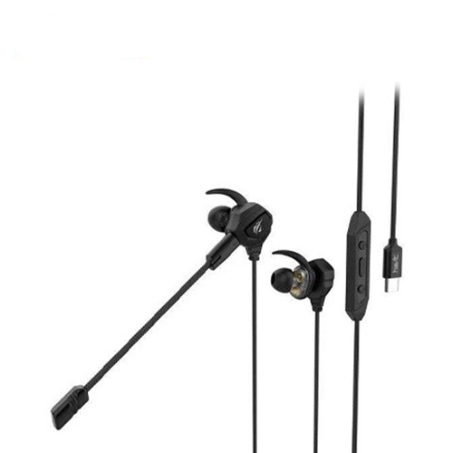 Havit GE06 In-Ear Wired Black Gaming Earphone for Type-C Device