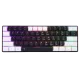 Dareu EK861S Wired RGB gaming keyboard (Black on White)