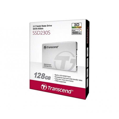 Transcend 230S 128GB 3D 2.5 Inch SSD