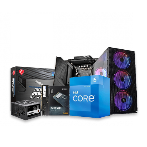Intel Core i5-12400 & MSI MAG B660M MORTAR 12th Gen PC Build