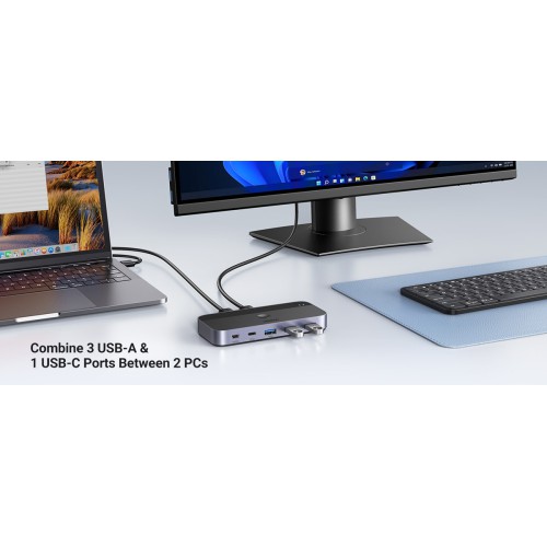 UGREEN CM662 (15705) USB 3.0 Sharing Switch UGREEN CM662 (15705) USB 3.0 Sharing Switch
