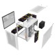 1STPLAYER SP7 ATX RGB Gaming Case Without Fan (White)