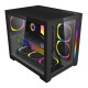 1STPLAYER SP7 ATX RGB Gaming Case Without Fan (Black)