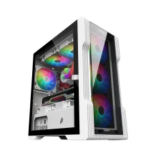 1STPLAYER T3-G mATX Gaming Casing White