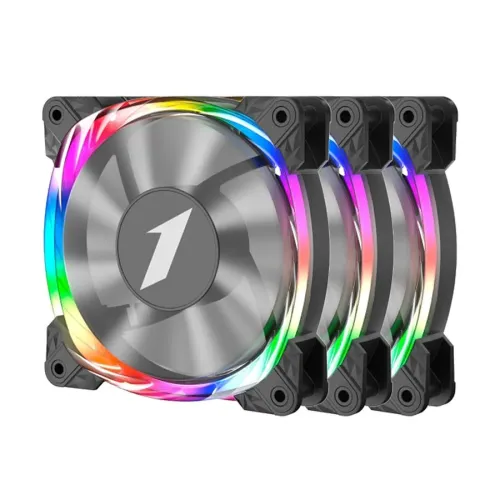 1STPLAYER M3 ARGB 3 in 1 Combo Casing Cooling Fan with Controller and Hub