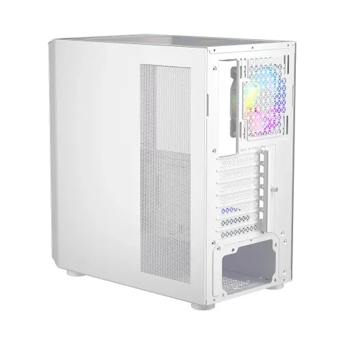 1STPLAYER T7 RGB ATX Mid Tower Gaming Casing White