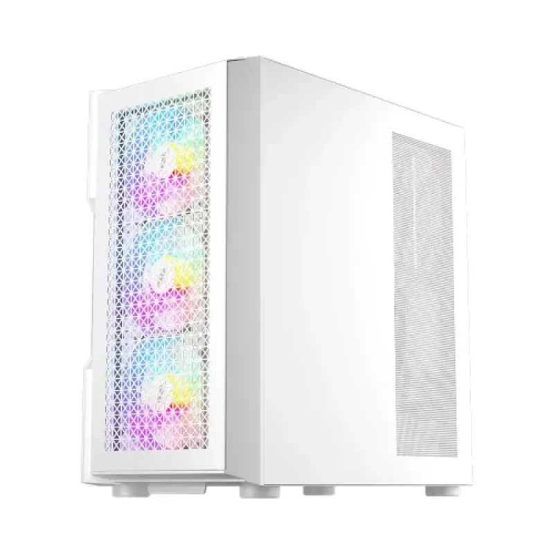 1STPLAYER T7 RGB ATX Mid Tower Gaming Casing White