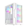1STPLAYER T7 RGB ATX Mid Tower Gaming Casing White