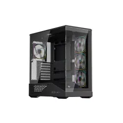 1stPlayer GM7 Tempered Glass Mid Tower M-ATX Gaming PC Case Black