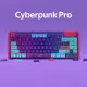 DUSTSILVER K84 CYBERPUNK PRO TKL 75% RGB BACKLIT MECHANICAL KEYBOARD (BLACK SWITCH)