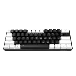 Dareu EK861S Wired RGB gaming keyboard (Black on White)