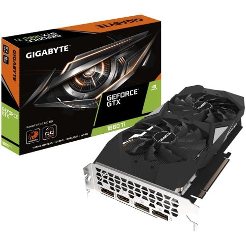 Gigabyte GeForce GTX 1660 Ti WINDFORCE OC 6GB Graphics Card