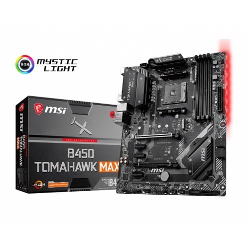 MSI B450 TOMAHAWK MAX AMD Gaming Motherboard