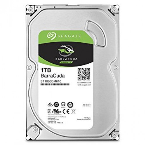 Seagate BarraCuda 1TB 7200RPM HDD - ST1000DM010