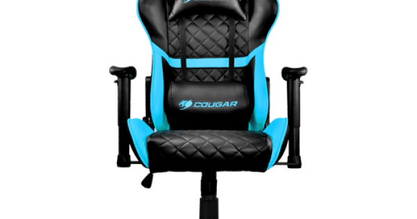 Sky blue online gaming chair