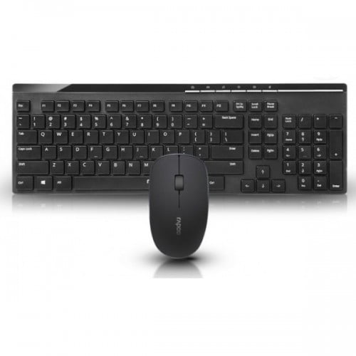 Rapoo X8100 Wireless Multi-media Keyboard & Optical Mouse Combo