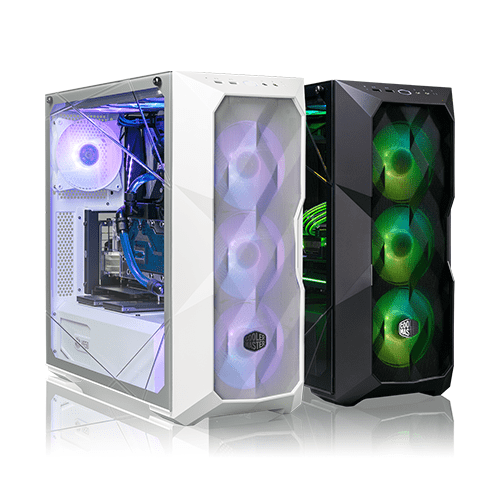 Cooler Master Masterbox TD500 Mesh and Mesh White Mid Tower Casing