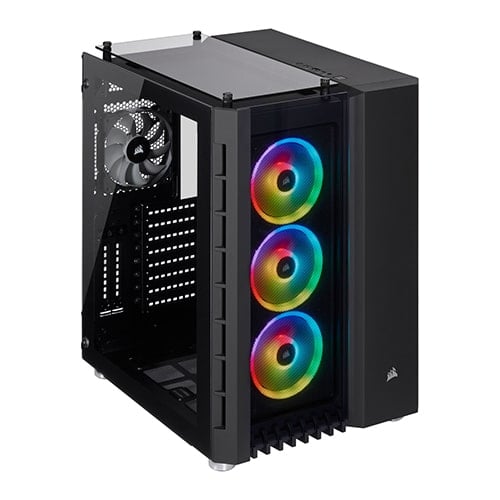 Corsair Crystal Series 680X RGB ATX High Airflow Tempered Glass Smart Case (Black)