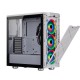 Corsair iCUE 465X RGB Mid-Tower ATX Smart Case (White)