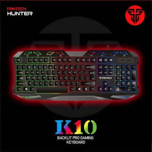 Fantech K10 Hunter Backlit Gaming Keyboard