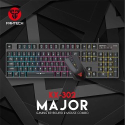 FANTECH KX-302 Major Gaming Keyboard and Mouse Combo