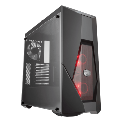 COOLER MASTER MASTERBOX K500L RED LED MID TOWER GAMING CASE