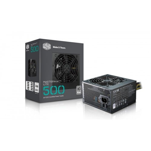 Cooler Master MasterWatt Lite ERP2013 230V 500 Watt Power Supply