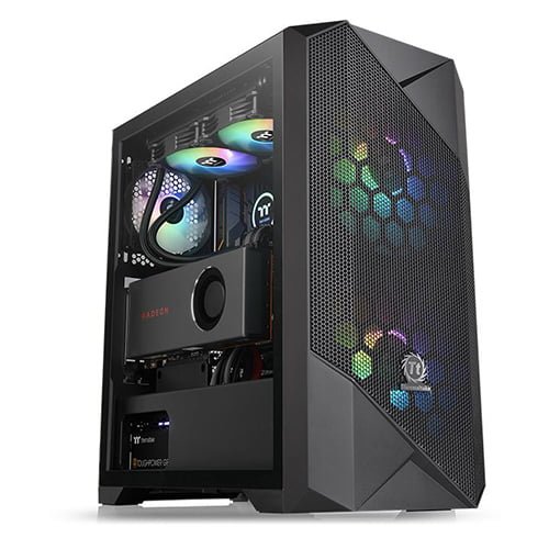 THERMALTAKE COMMANDER G33 TEMPERED GLASS ARGB EDITION MID TOWER GAMING CASE