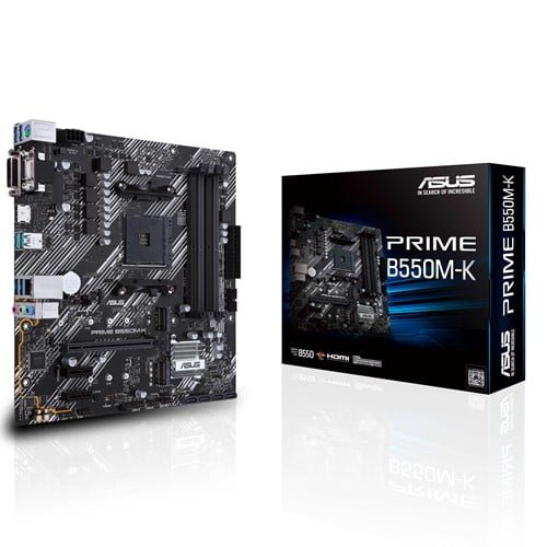 ASUS PRIME B550M-K AMD Micro ATX Motherboard