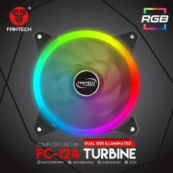 Fantech FC124 Turbine RGB Computer Casing Fan