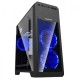 MaxGreen G563BL ATX  Window Case with 2 Blue LED Fan