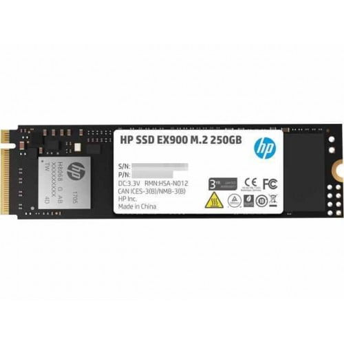HP EX900 M.2 250GB NVMe SSD
