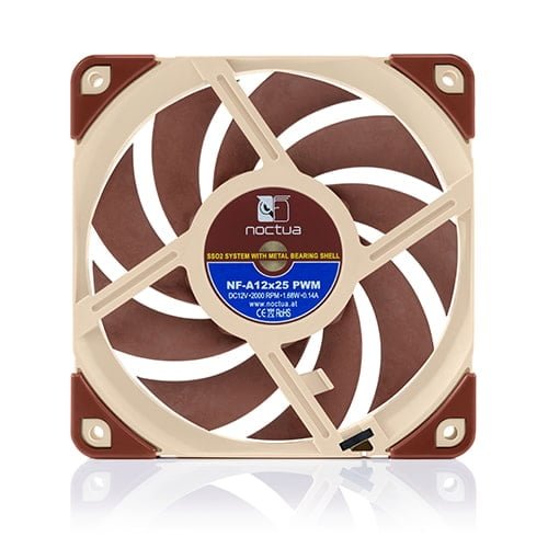 Noctua NF-A12x25 Premium Quiet Cooling Fan