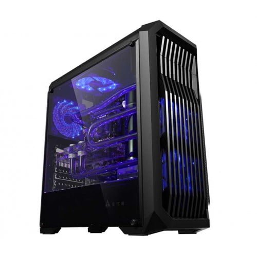 Golden Field G9B Full Transparent Window Gaming ATX Case