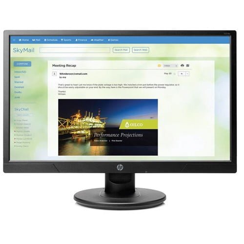 Hp v214b 20.7-inch led monitor