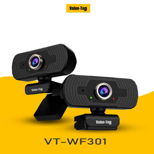 Value Top VT-WF301 1080p Full HD Computer Webcam (Black)