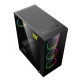 MaxGreen A363BK ATX Mid-Tower Tempered Glass Case with 4RGB Fan & Controller