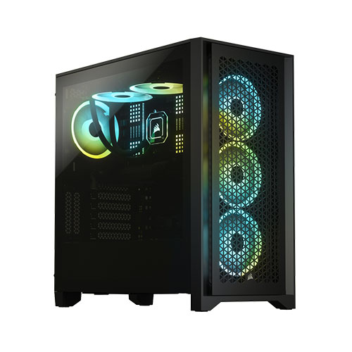 Corsair 4000D AIRFLOW Tempered Glass Mid-Tower ATX Casing (Black)