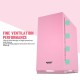 Aigo DarkFlash DLM22 Pink MicroATX Casing