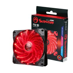 Marvo FN-10 120 mm Red Casing Fan