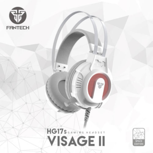 FANTECH HG17S Visage V2 Gaming Headset (White)