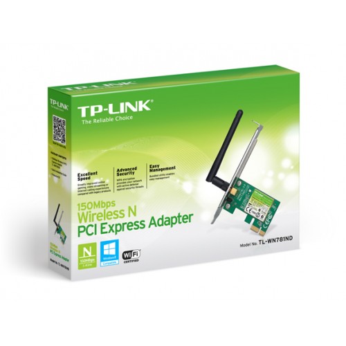 TP-LINK TL-WN781ND 150Mbps Wireless N PCI Express LAN Card