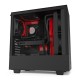 NZXT H510 Compact Black Red Mid Tower Casing