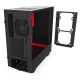NZXT H510 Compact Black Red Mid Tower Casing