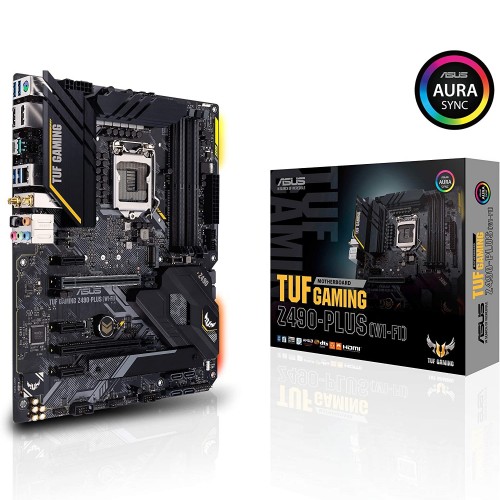 Asus TUF GAMING Z490-PLUS WI-FI Intel 10th Gen Motherboard Asus TUF GAMING Z490-PLUS WI-FI Intel 10th Gen Motherboard