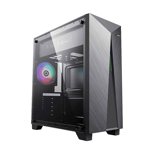 Gamemax Nova N6 Mid Tower Black TG Gaming Casing