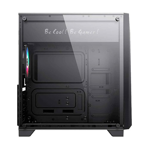 Gamemax Nova N6 Mid Tower Black TG Gaming Casing Gamemax Nova N6 Mid Tower Black TG Gaming Casing