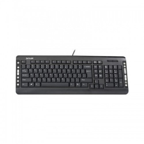 DELUX DLK-5015 USB Multimedia Keyboard