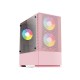 Value Top VT-B701-P Mini Tower Micro-ATX Pink Gaming Casing