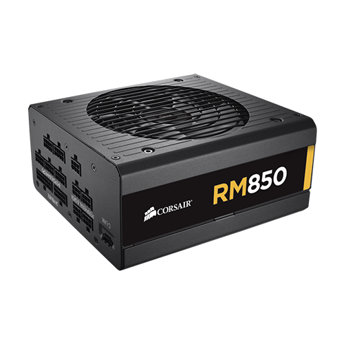 Corsair RM Series RM850 850 Watt 80 Plus Gold Certified Fully Modular Power Supply